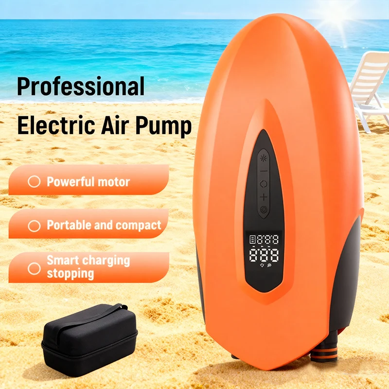 Inflatable Boat Electric Pump - مضخة هواء كهربائية لاسلكية قابلة لإعادة