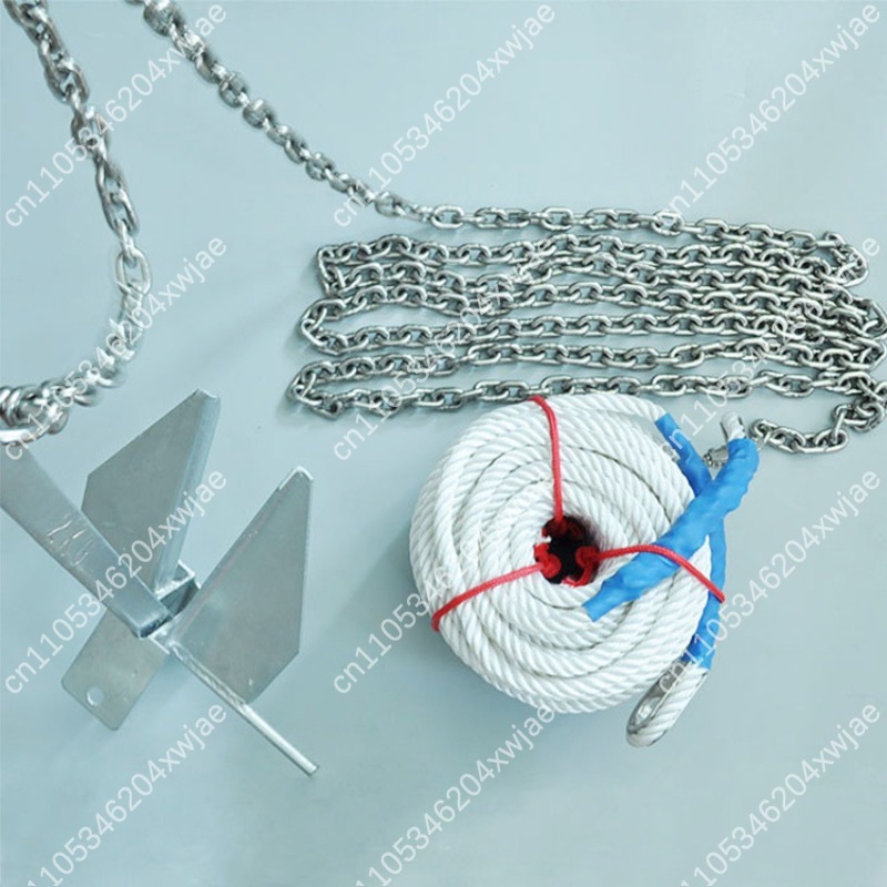 Boat Anchor Kit Galvanized - طقم مرساة قابل للطي مغلفن بالغمس