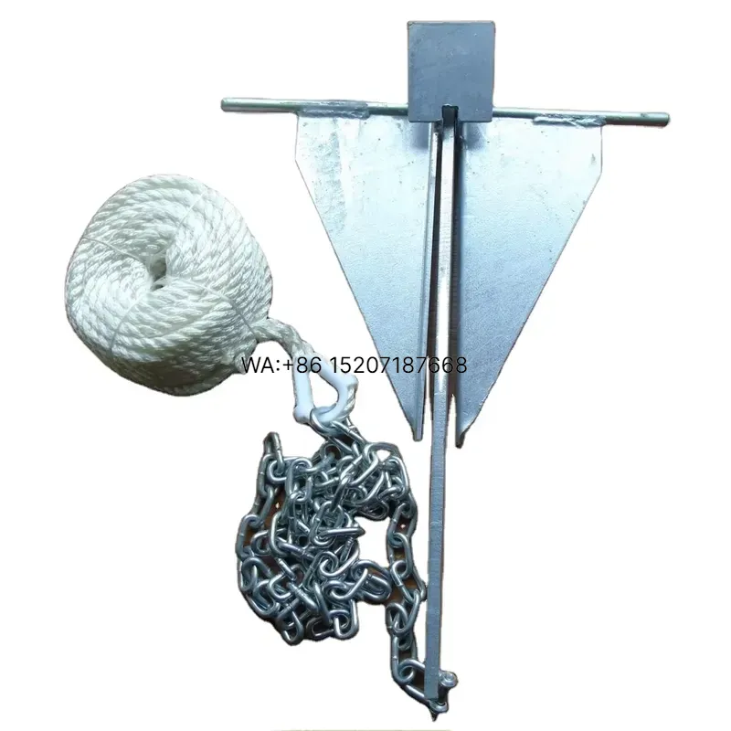Boat Anchor Kit Galvanized - Wmwmnu لملحقات القوارب، طقم مرساة دانفورث