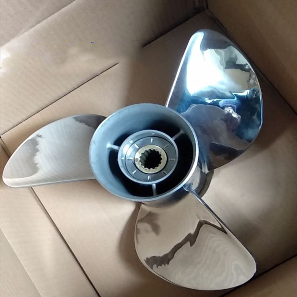 Outboard Motor Propeller Stainless - مروحة من الفولاذ المقاوم للصدأ لمحركات