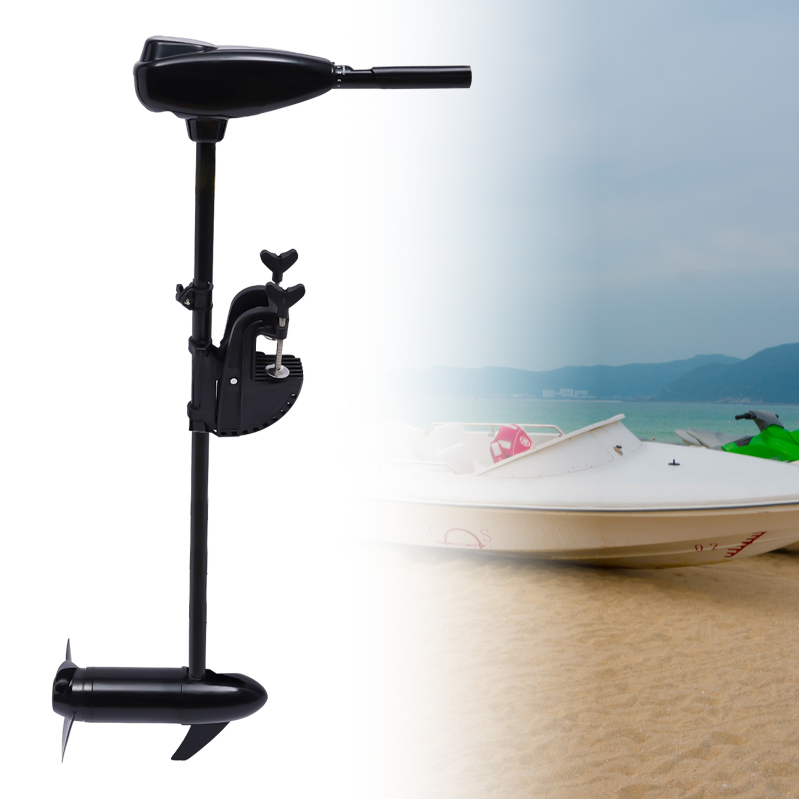 Electric Outboard Motor 3Hp - محرك خارجي كهربائي 800 واط 12