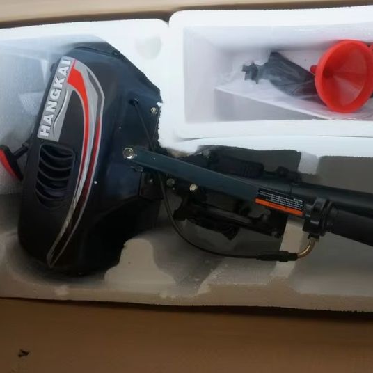 Electric Outboard Motor 3Hp - نوعية جيدة Hangkai 2-السكتة الدماغية 3.5HP