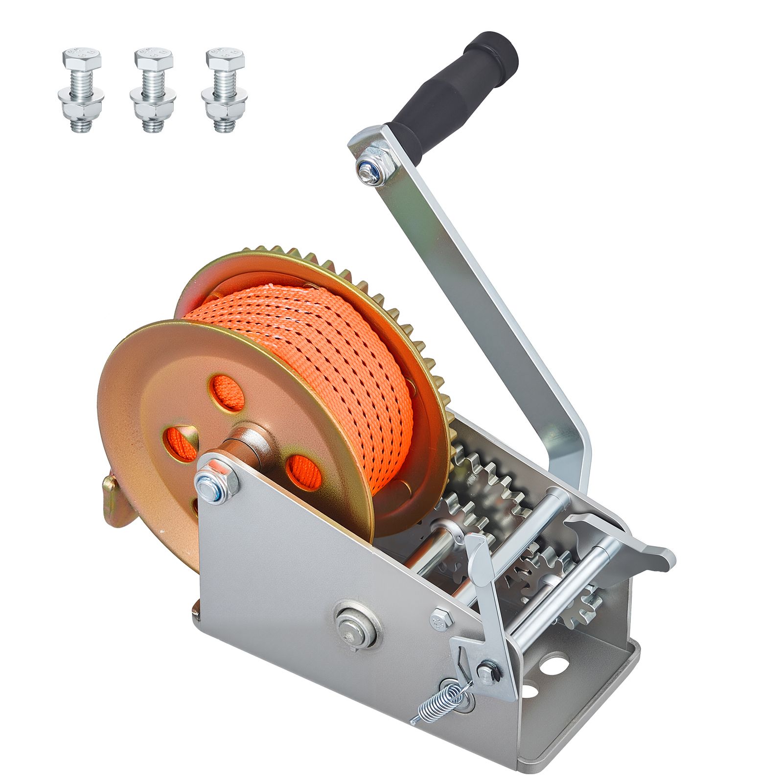 Boat Trailer Winch Strap - ونش قارب، ونش يدوي بقوة 3500