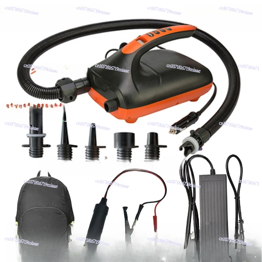 مضخة هواء كهربائية قابلة لإعاد - مراجعة Inflatable Boat Electric Pump وسعره