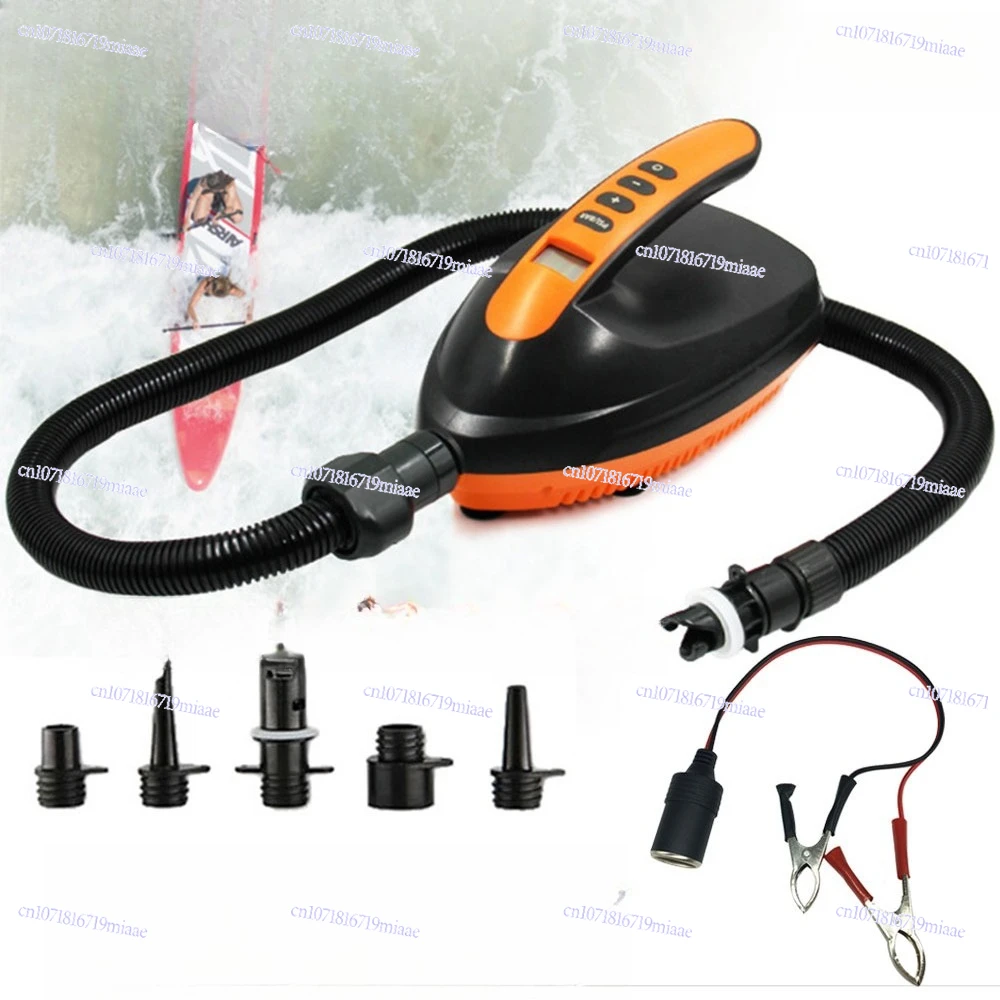 مضخة هواء كهربائية قابلة لإعاد - مراجعة Inflatable Boat Electric Pump وسعره