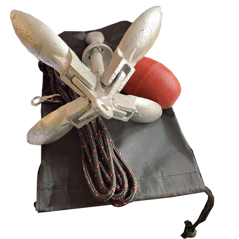 1.5 رطل 0.7 كجم البحرية قارب ك - مراجعة Boat Anchor Kit Galvanized وسعره