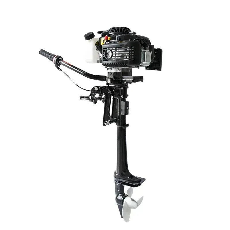 محرك خارجي 4 السكتة الدماغية 2 - مراجعة Electric Outboard Motor 3Hp وسعره