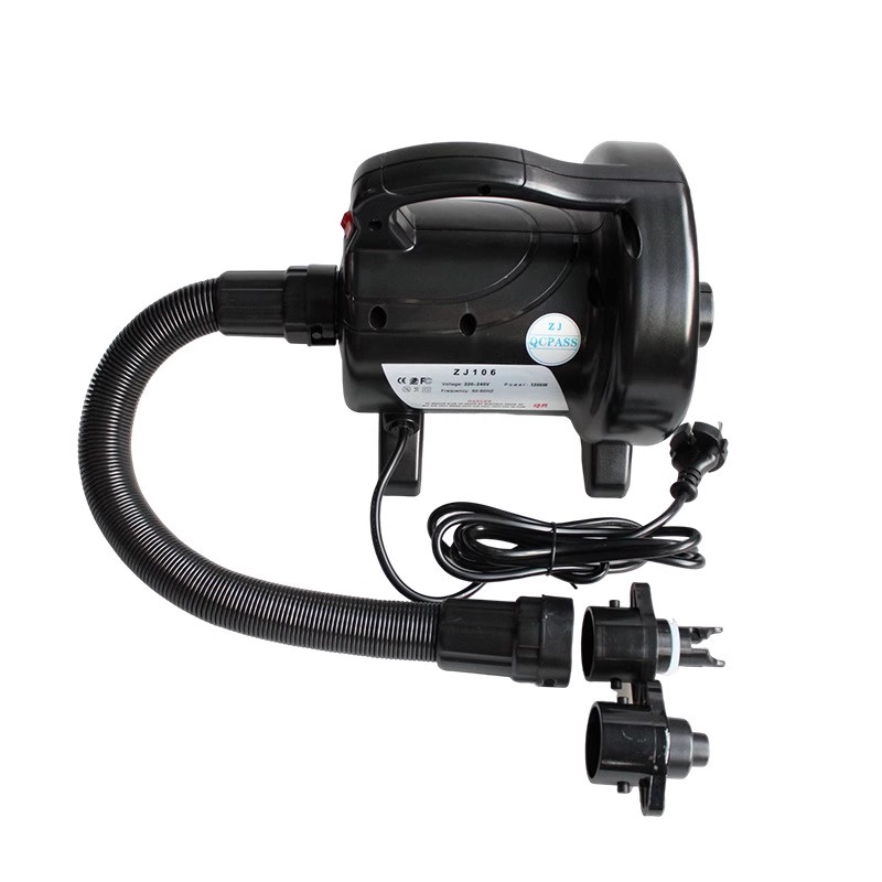 مضخة نفخ قوية ZJ106 بقدرة 1200 - مراجعة Inflatable Boat Electric Pump وسعره