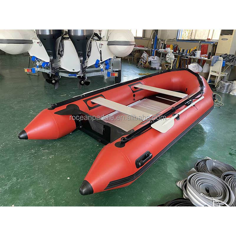 قارب قابل للنفخ معتمد من CE بط - مراجعة Inflatable Boat 3.3M Pvc وسعره