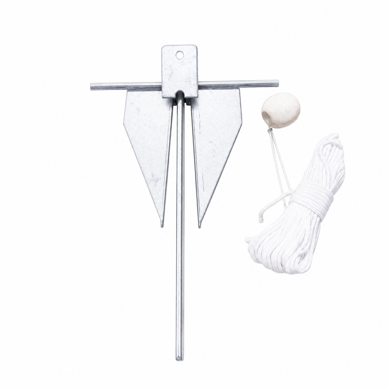 طقم مرساة قارب مجلفن مقاوم للص - مراجعة Boat Anchor Kit Galvanized وسعره