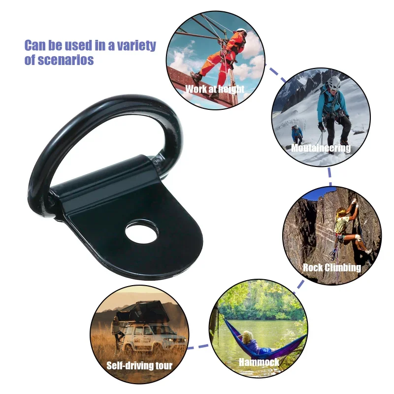 10 قطعة D شكل سحب هوك التعادل  - مراجعة Boat Trailer Winch Strap وسعره