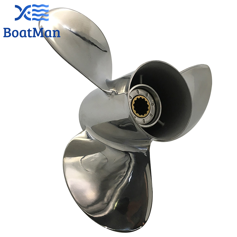 بوت مان ®   مروحة من الفولاذ ا - مراجعة Outboard Motor Propeller Stainless وسعره