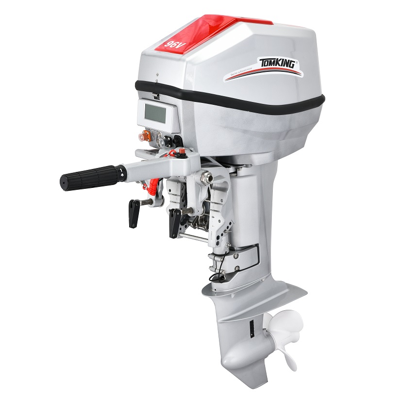 محرك كهربائي 15 كيلو واط للقوا - مراجعة Electric Outboard Motor 3Hp وسعره