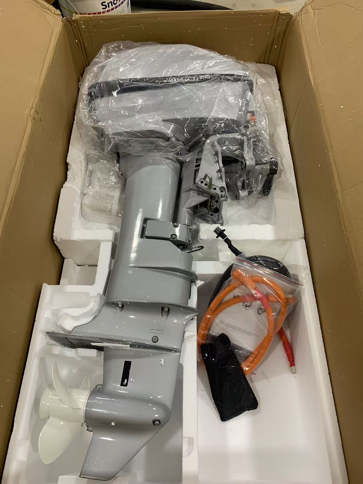 محرك كهربائي 15 كيلو واط للقوا - مراجعة Electric Outboard Motor 3Hp وسعره