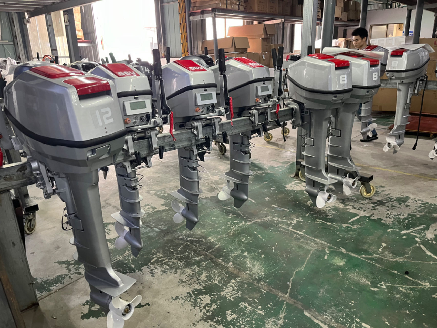 محرك كهربائي 15 كيلو واط للقوا - مراجعة Electric Outboard Motor 3Hp وسعره