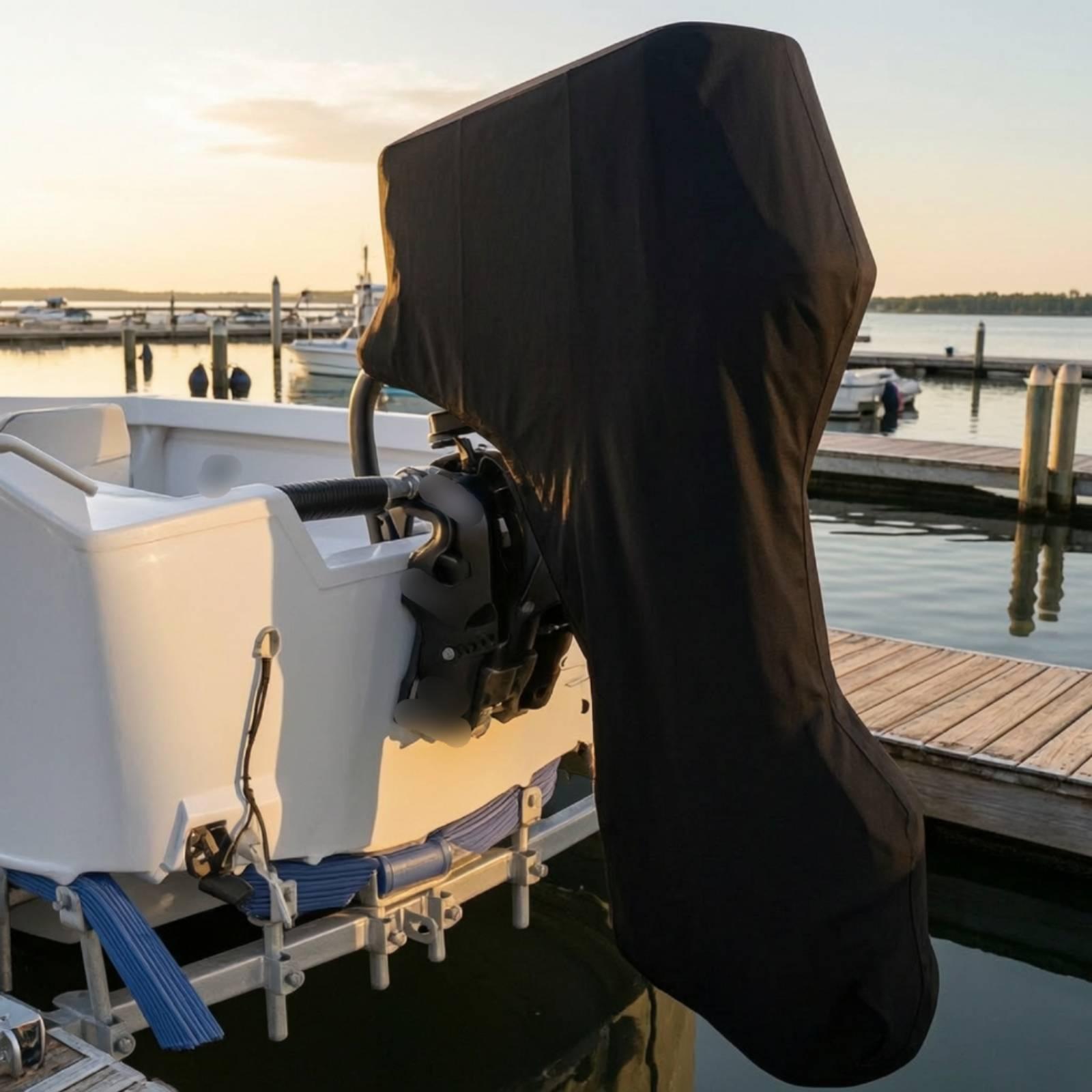 غطاء محرك خارجي مقاوم للماء وا - مراجعة Outboard Motor Cover Waterproof وسعره