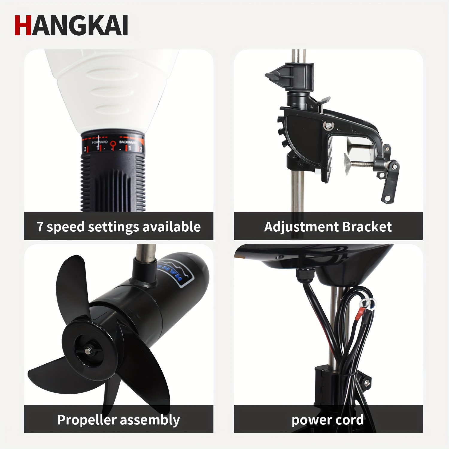 محرك التصيد الكهربائي KOETSU H - مراجعة Electric Outboard Motor 3Hp وسعره