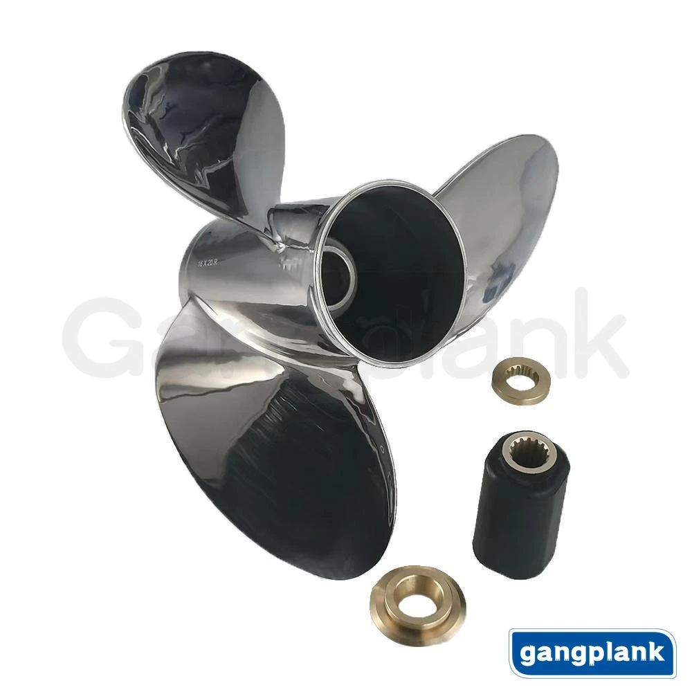 16X17 المروحة لياماها الفولاذ  - مراجعة Outboard Motor Propeller Stainless وسعره