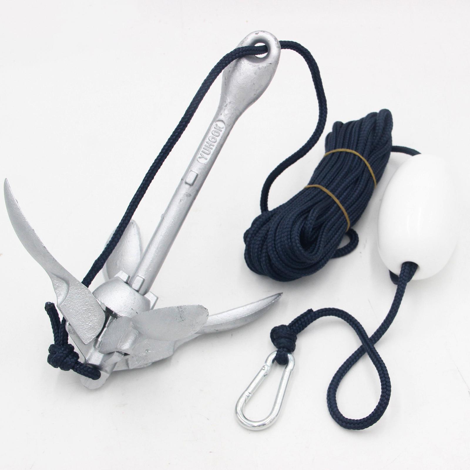 مرساة قارب قابلة للطي بوزن 3.5 - مراجعة Boat Anchor Kit Galvanized وسعره