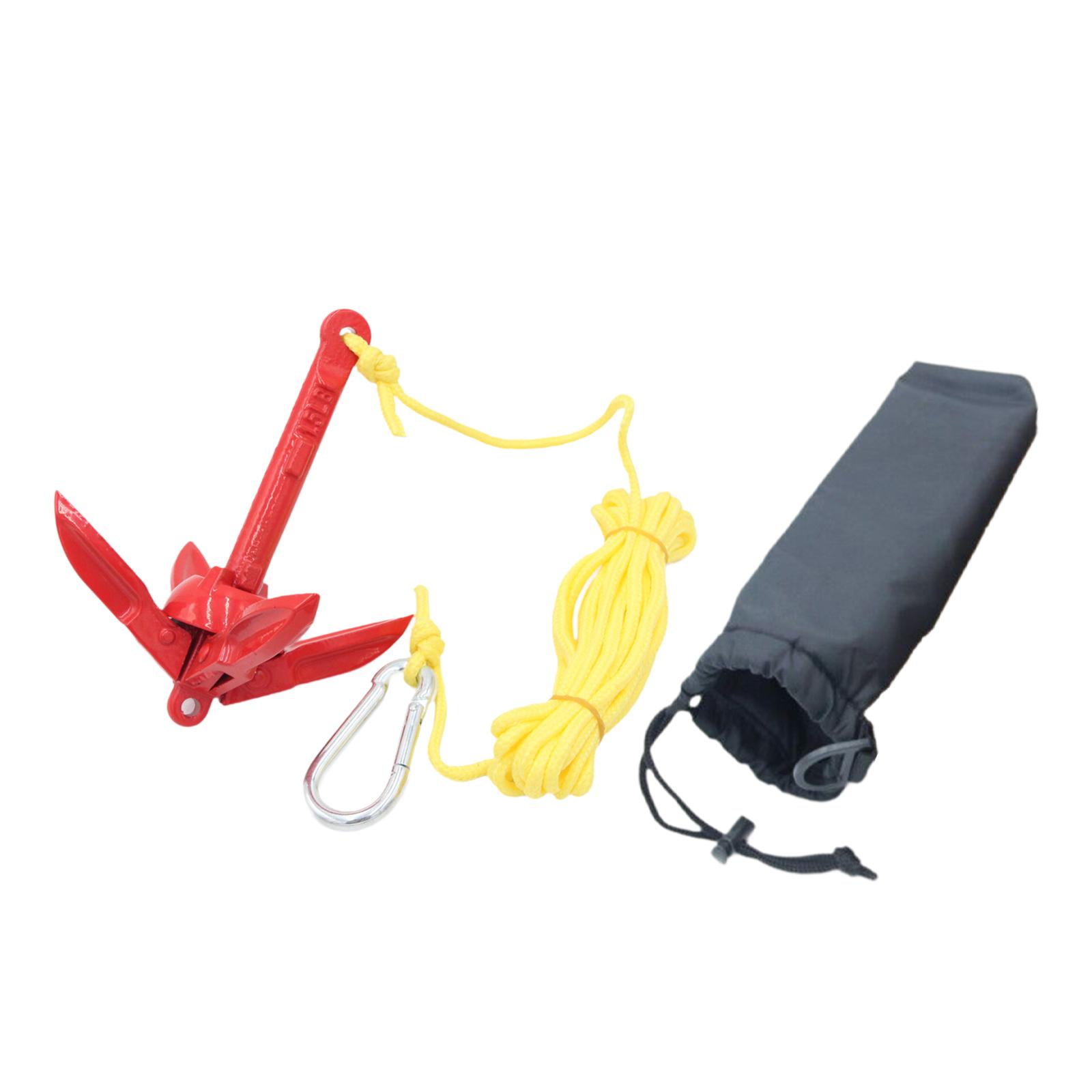طقم مرساة بمخلب بحري مجلفن قاب - مراجعة Boat Anchor Kit Galvanized وسعره