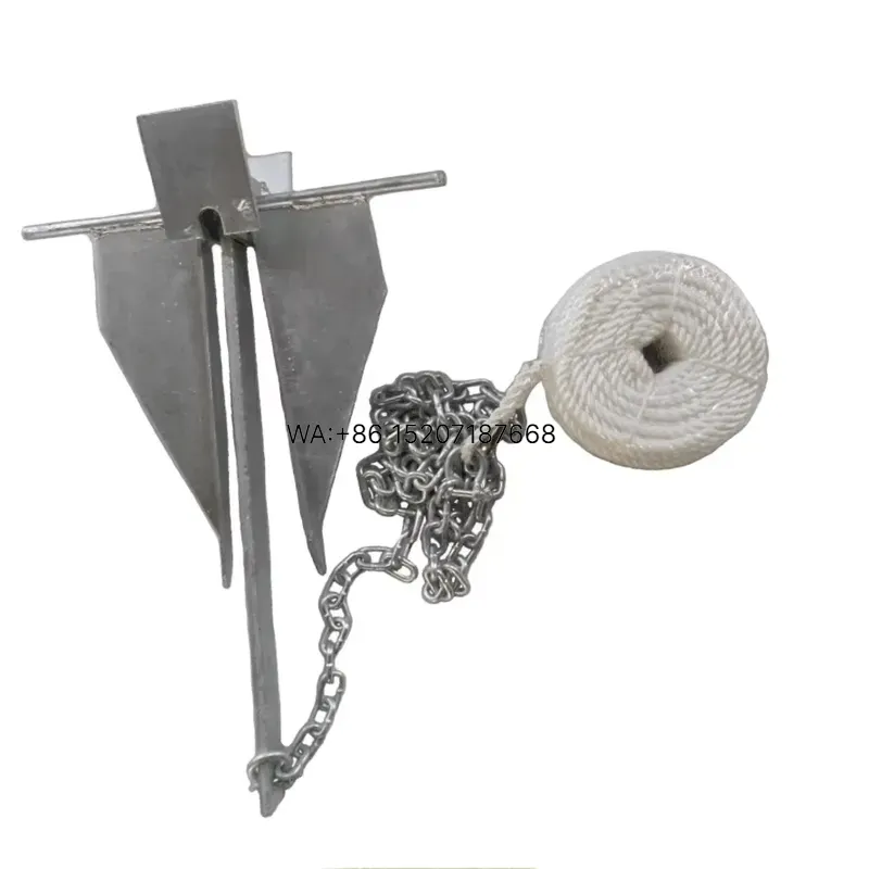 Wmwmnu لملحقات القوارب، طقم مر - مراجعة Boat Anchor Kit Galvanized وسعره