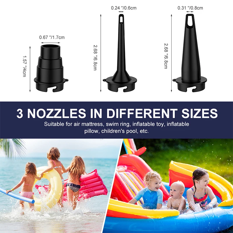 مضخة هواء كهربائية نافخة ضاغط  - مراجعة Inflatable Boat Electric Pump وسعره