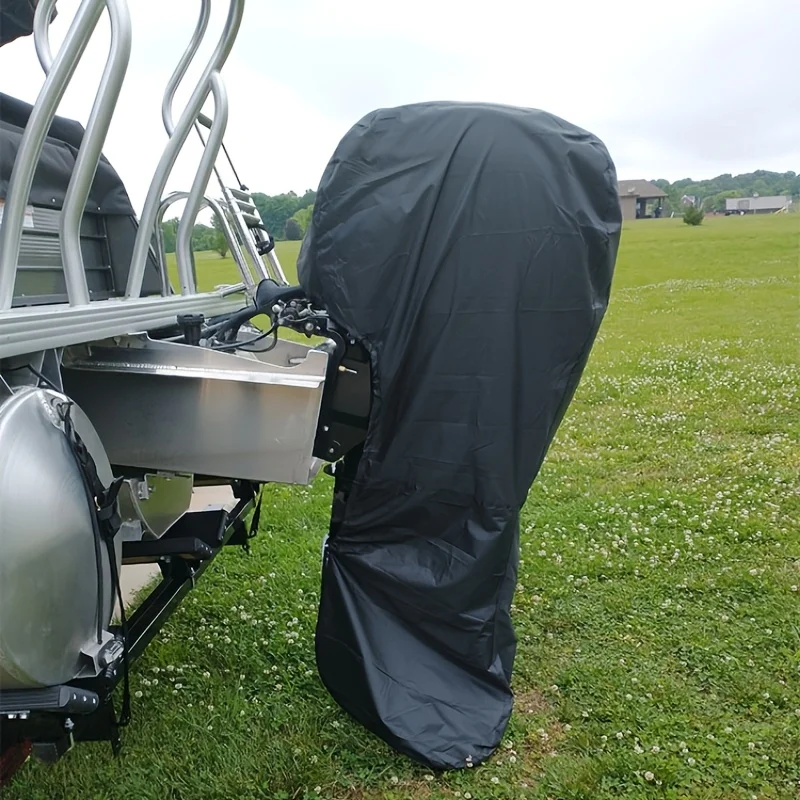 غطاء محرك خارجي للقوارب، غطاء  - مراجعة Outboard Motor Cover Waterproof وسعره