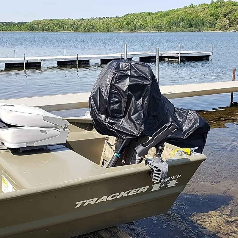 غطاء محرك خارجي للقوارب، غطاء  - مراجعة Outboard Motor Cover Waterproof وسعره