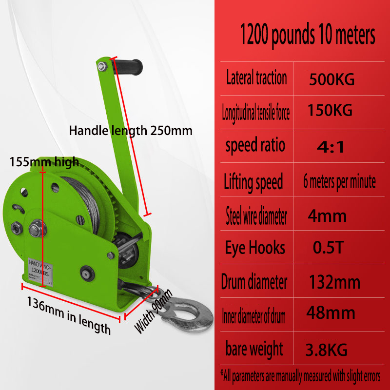 رافعة يدوية ثنائية الاتجاه راف - مراجعة Boat Trailer Winch Strap وسعره
