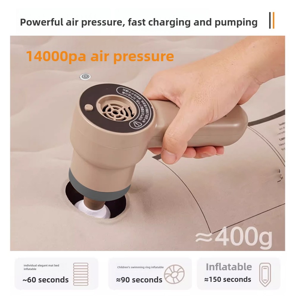 مضخة هواء كهربائية لاسلكية من  - مراجعة Inflatable Boat Electric Pump وسعره