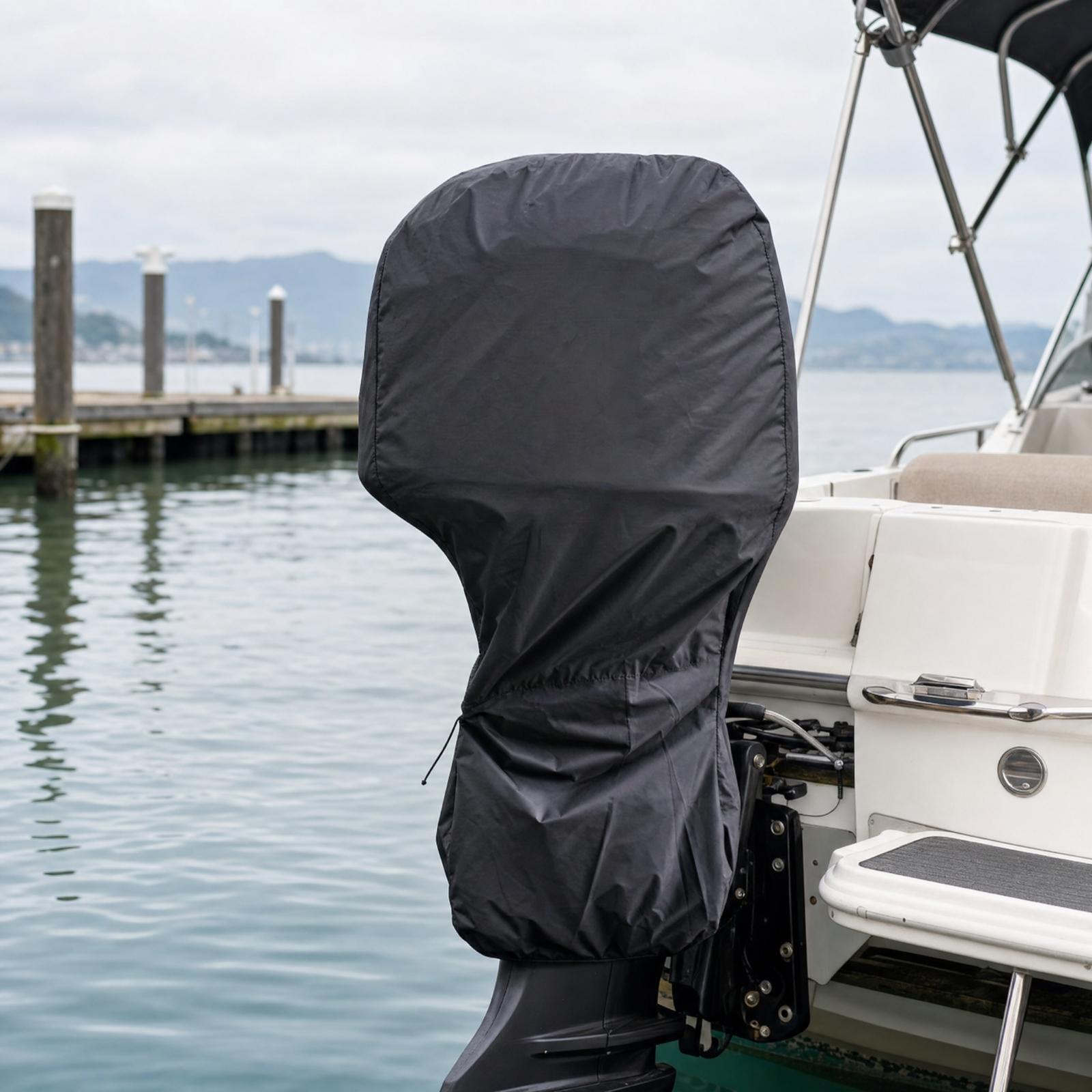 غطاء محرك خارجي مقاوم للماء وا - مراجعة Outboard Motor Cover Waterproof وسعره
