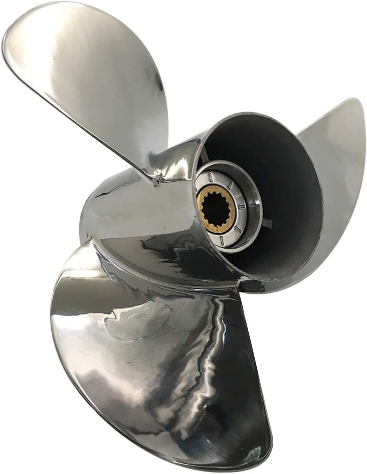 مروحة جديدة من وينيبو بثلاث شف - مراجعة Outboard Motor Propeller Stainless وسعره
