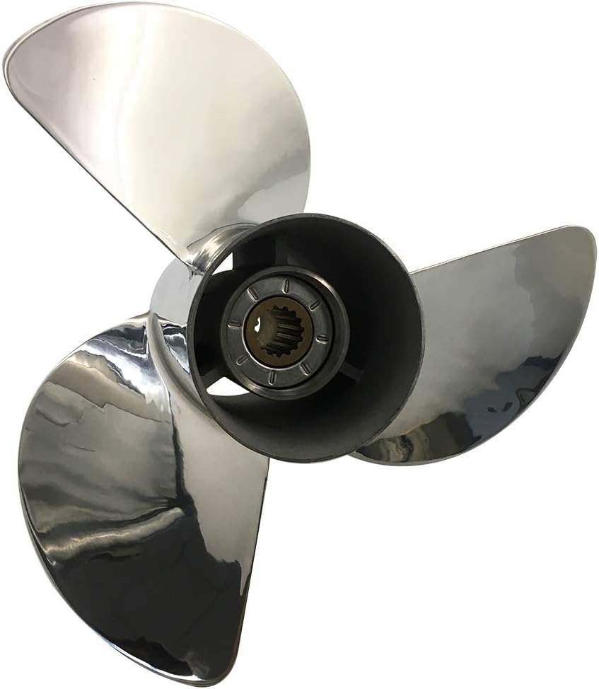 مروحة جديدة من وينيبو بثلاث شف - مراجعة Outboard Motor Propeller Stainless وسعره