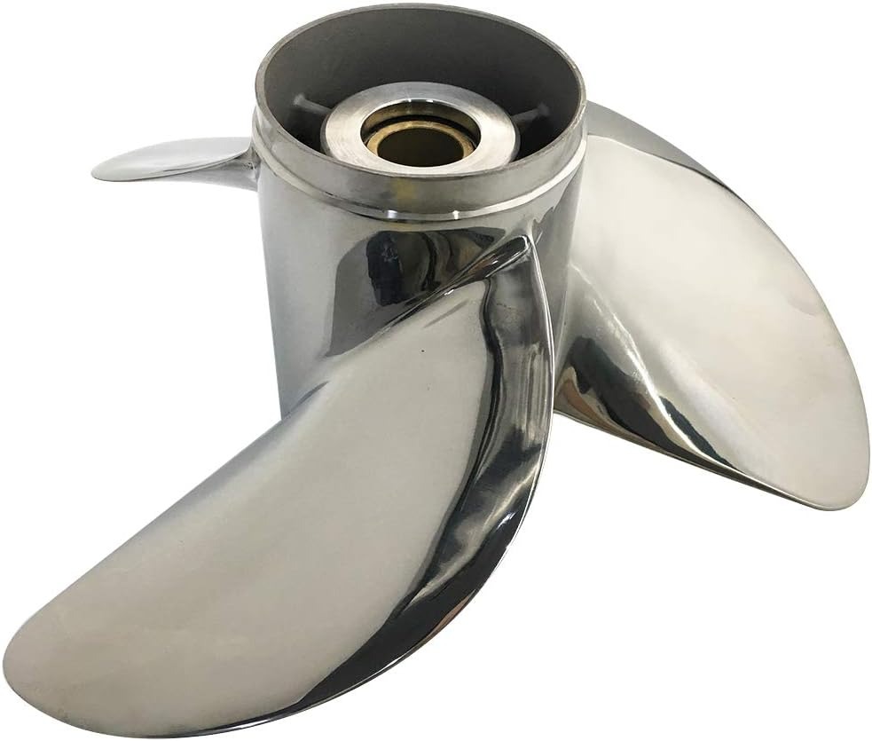 مروحة جديدة من وينيبو بثلاث شف - مراجعة Outboard Motor Propeller Stainless وسعره