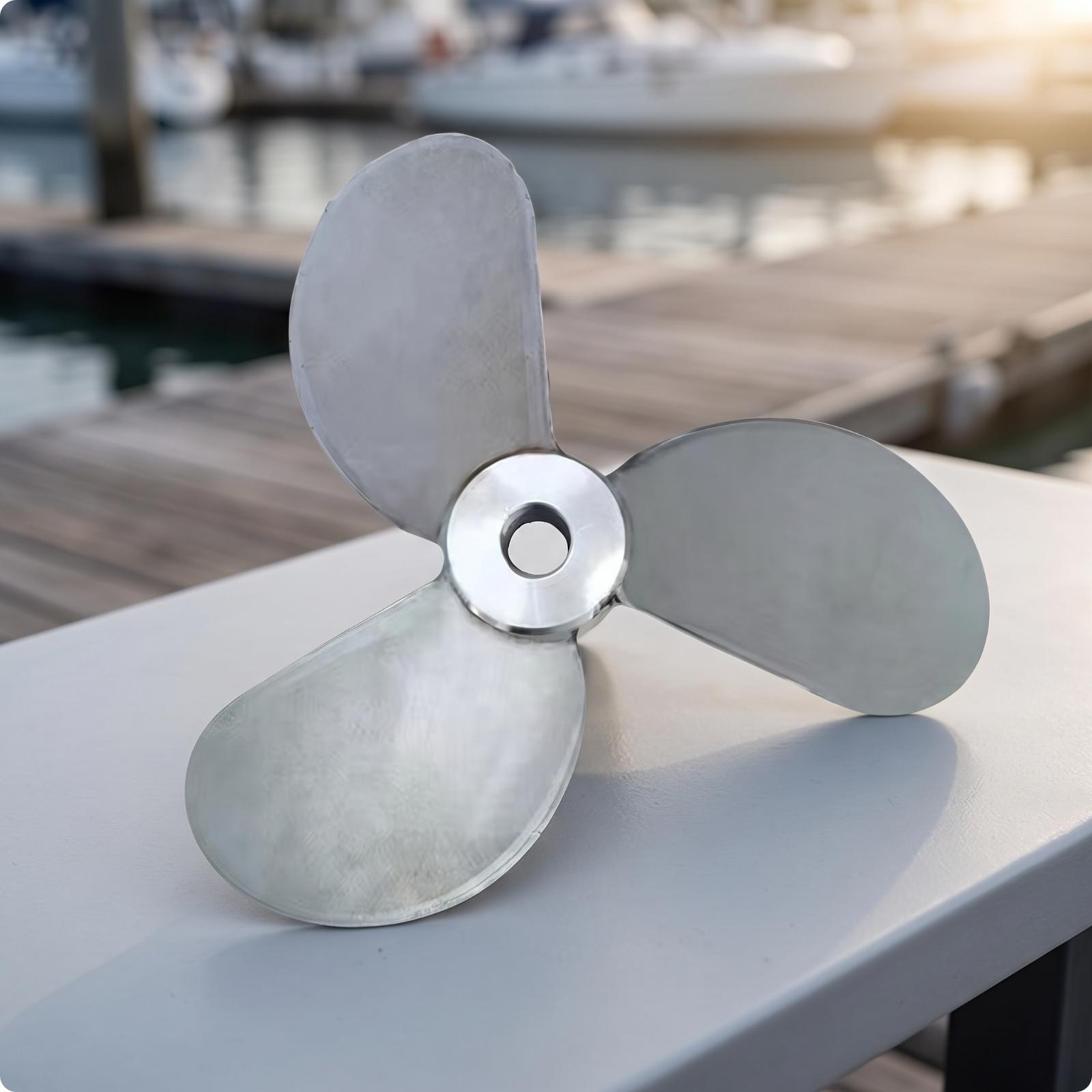 مروحة دفع للقوارب، مناسبة للمح - مراجعة Outboard Motor Propeller Stainless وسعره