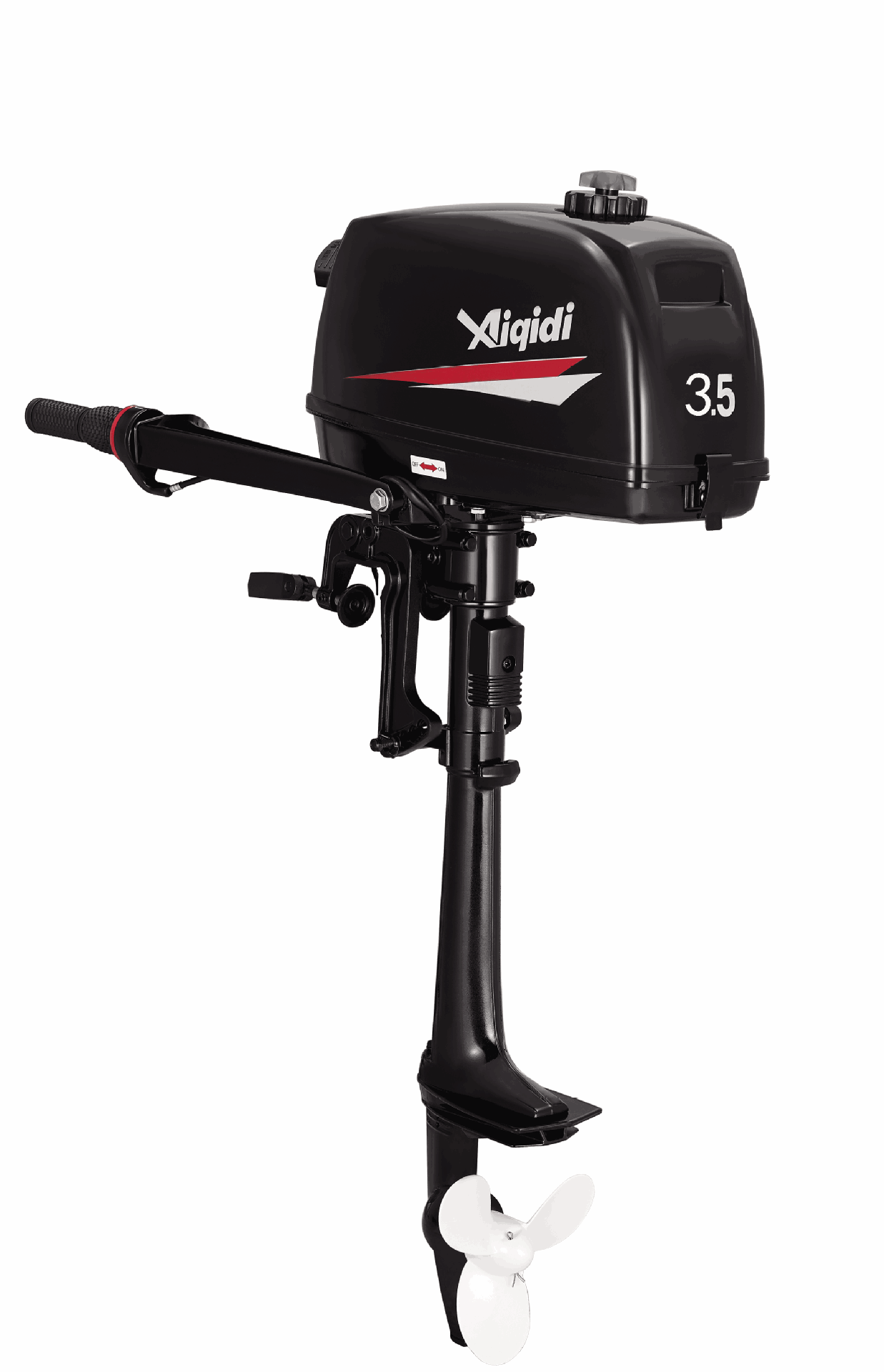 محرك خارجي جديد من أيكيدي بقوة - مراجعة Electric Outboard Motor 3Hp وسعره
