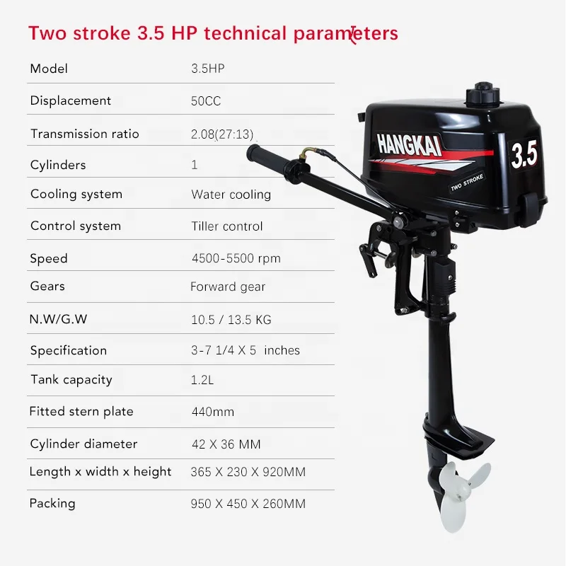 محركات قوارب خارجية 3.5 حصان ث - مراجعة Electric Outboard Motor 3Hp وسعره