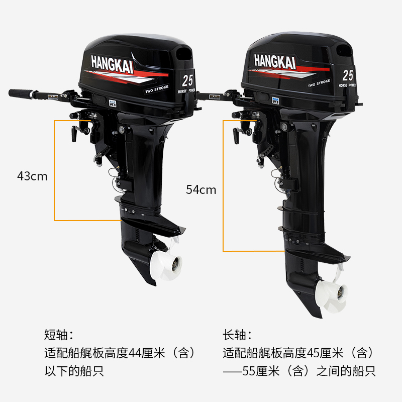 محرك قارب خارجي هانكاي بقوة 25 - مراجعة Outboard Motor 4 Stroke 15Hp وسعره