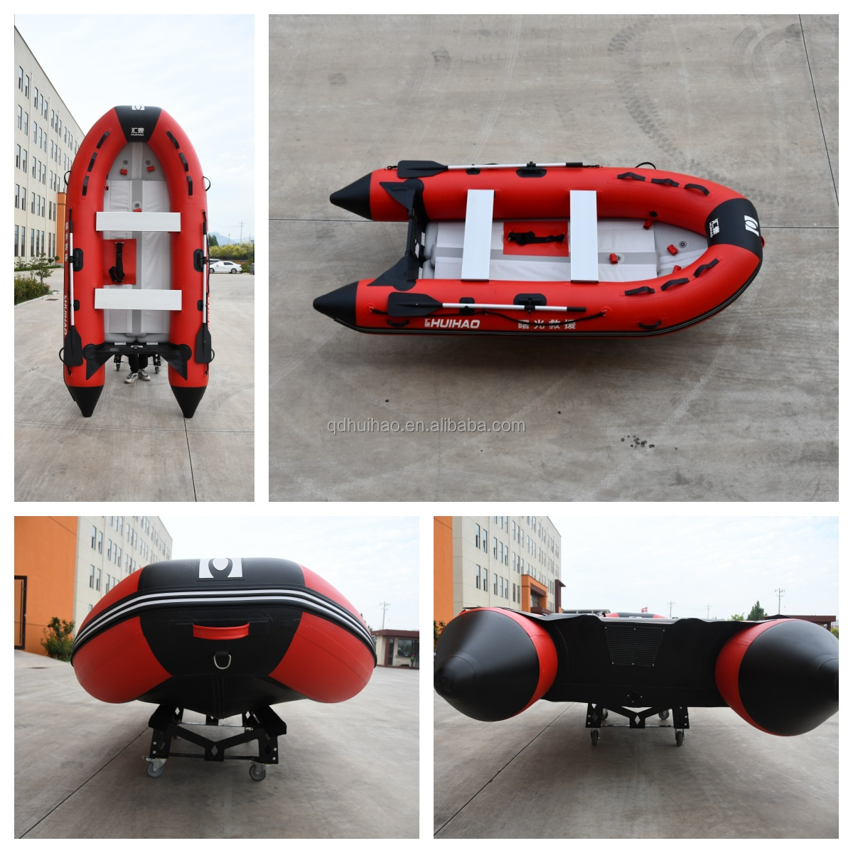 قارب صيد قابل للنفخ من البولي  - مراجعة Inflatable Boat 3.3M Pvc وسعره