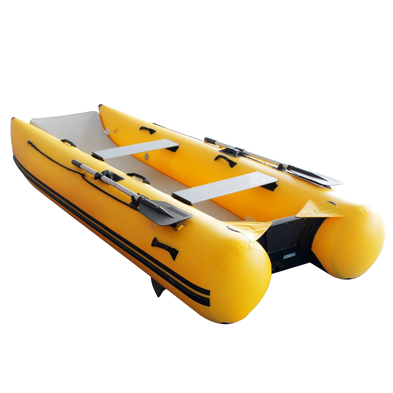 قارب كاتاماران قابل للنفخ بطول - مراجعة Inflatable Boat 3.3M Pvc وسعره