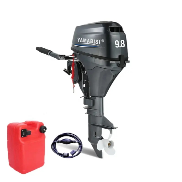محرك يامابيسي خارجي رباعي الأش - مراجعة Outboard Motor 4 Stroke 15Hp وسعره