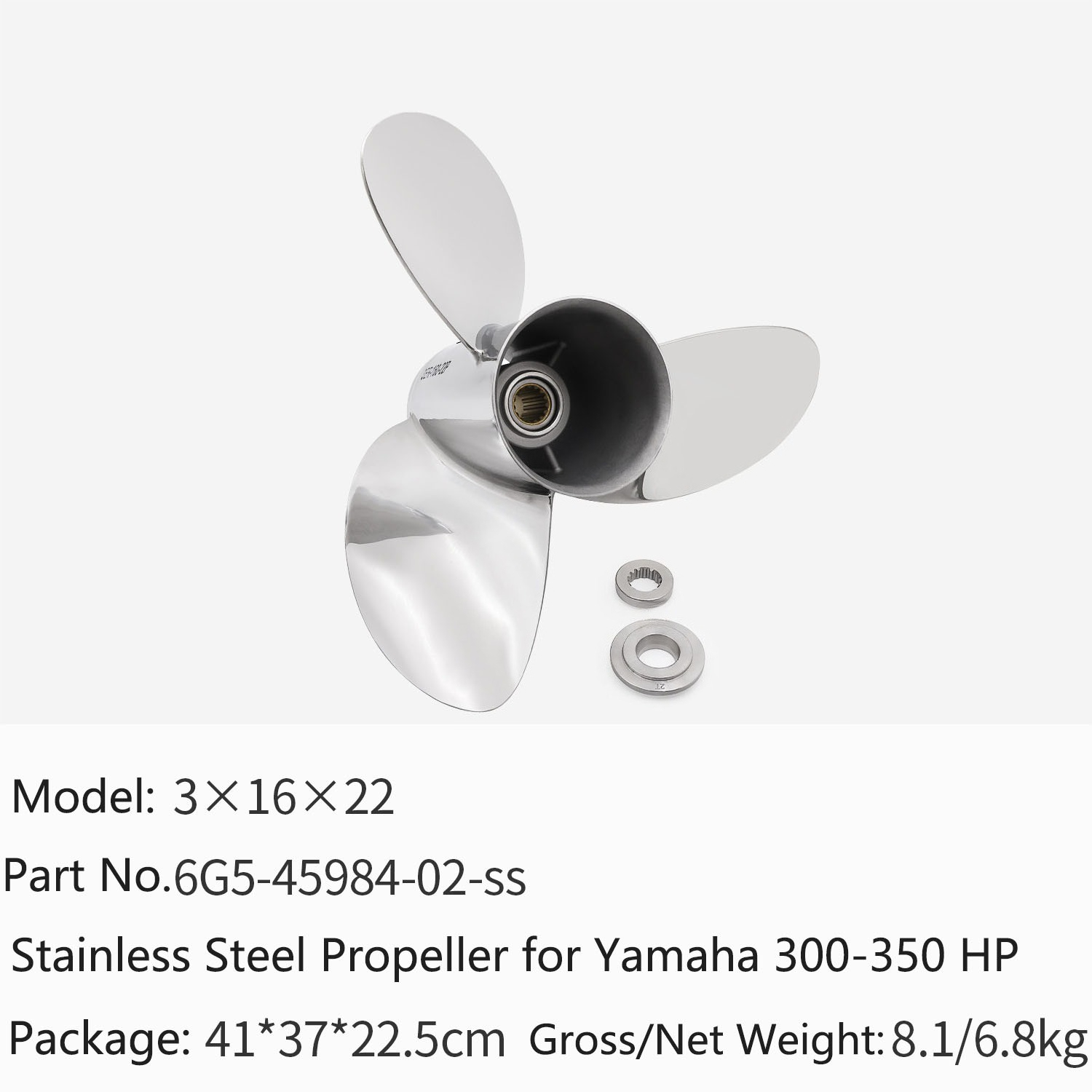 مروحة دفع من الفولاذ المقاوم ل - مراجعة Outboard Motor Propeller Stainless وسعره